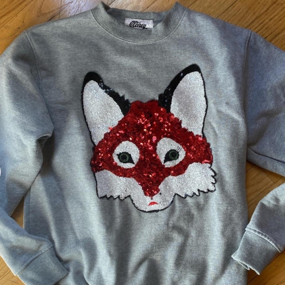 Sequin Fox Patch - image 3